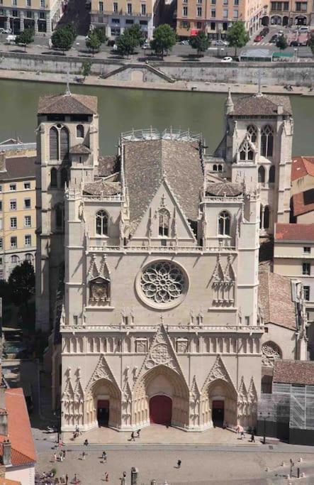 Studio Close Fourviere Very Quiet & Small Terrace Apartment Lyon Bagian luar foto